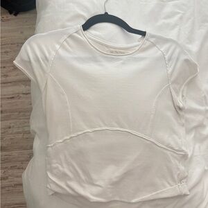 FP Movement by Free People White Short Sleeve Top